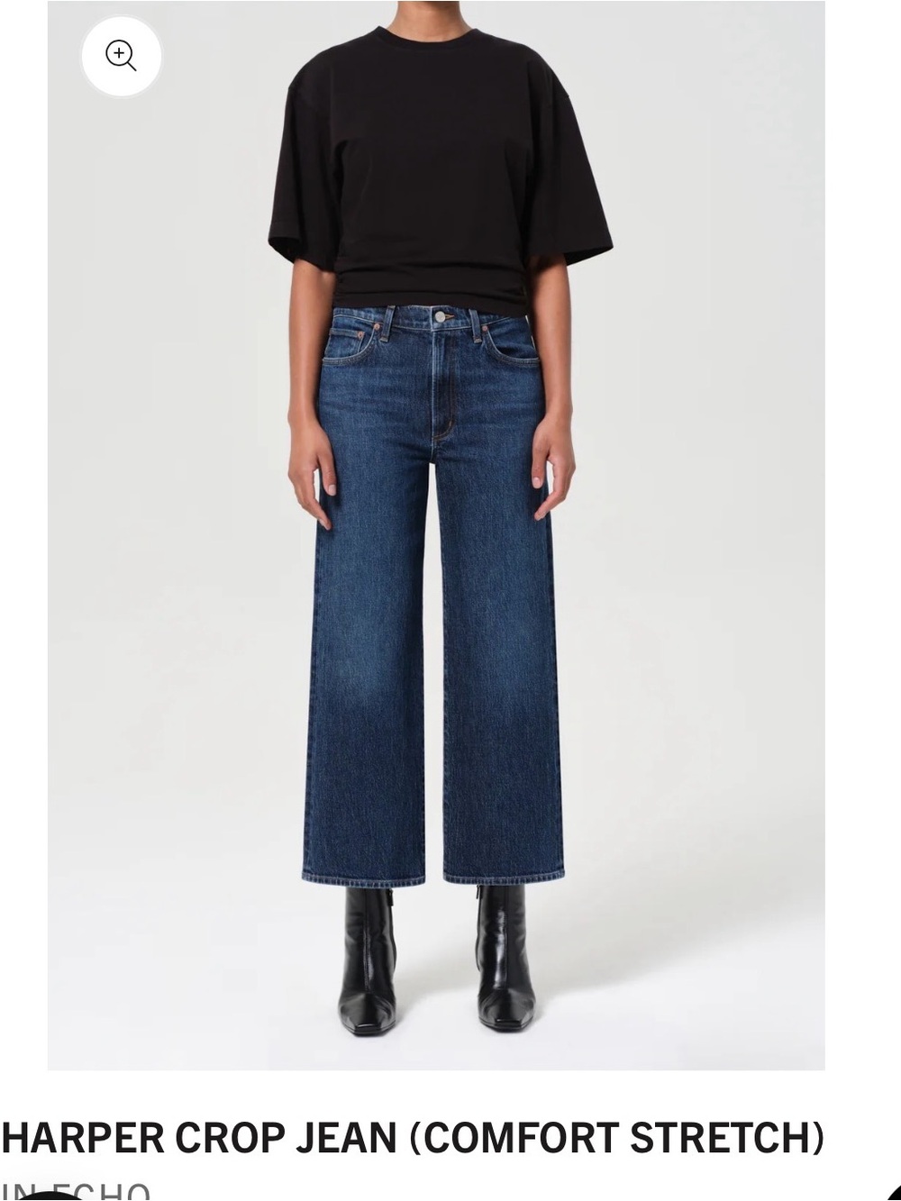 Agolde Harper Crop Jean